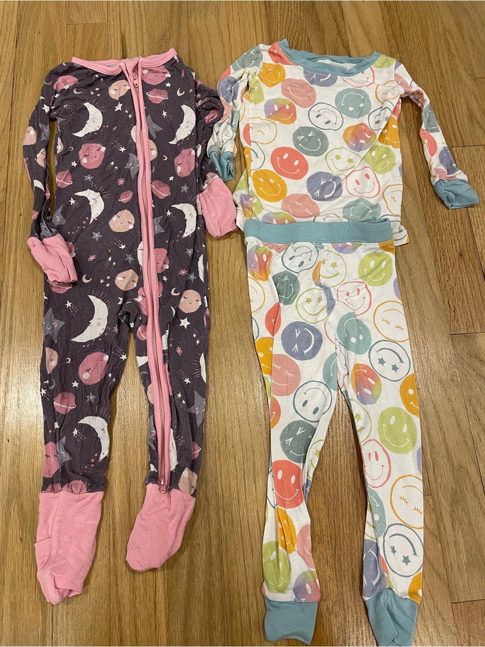 Little Sleepies 2 Sets of Girl Pajamas